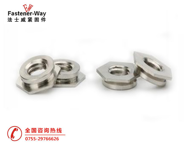 法士威美制齊平螺母鑲?cè)肼菽笁恒T件F-M3-1/2--F-M5-1/2&nbsp;&nbsp;