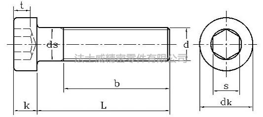 德標(biāo)DIN7984薄頭內(nèi)六角螺絲不銹鋼 德標(biāo)DIN7984薄頭內(nèi)六角螺絲不銹鋼
