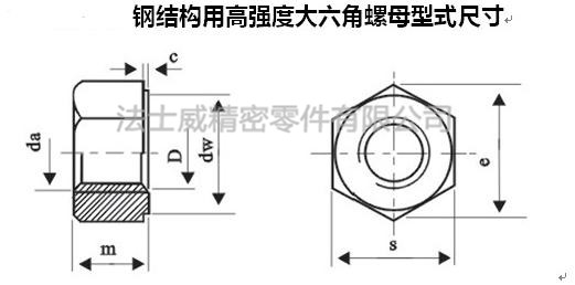 GB/T1228 10.9級鋼結構高強度大六角螺母尺寸規(guī)格2.jpg GB/T1228 10.9級鋼結構高強度大六角螺母尺寸規(guī)格2.jpg